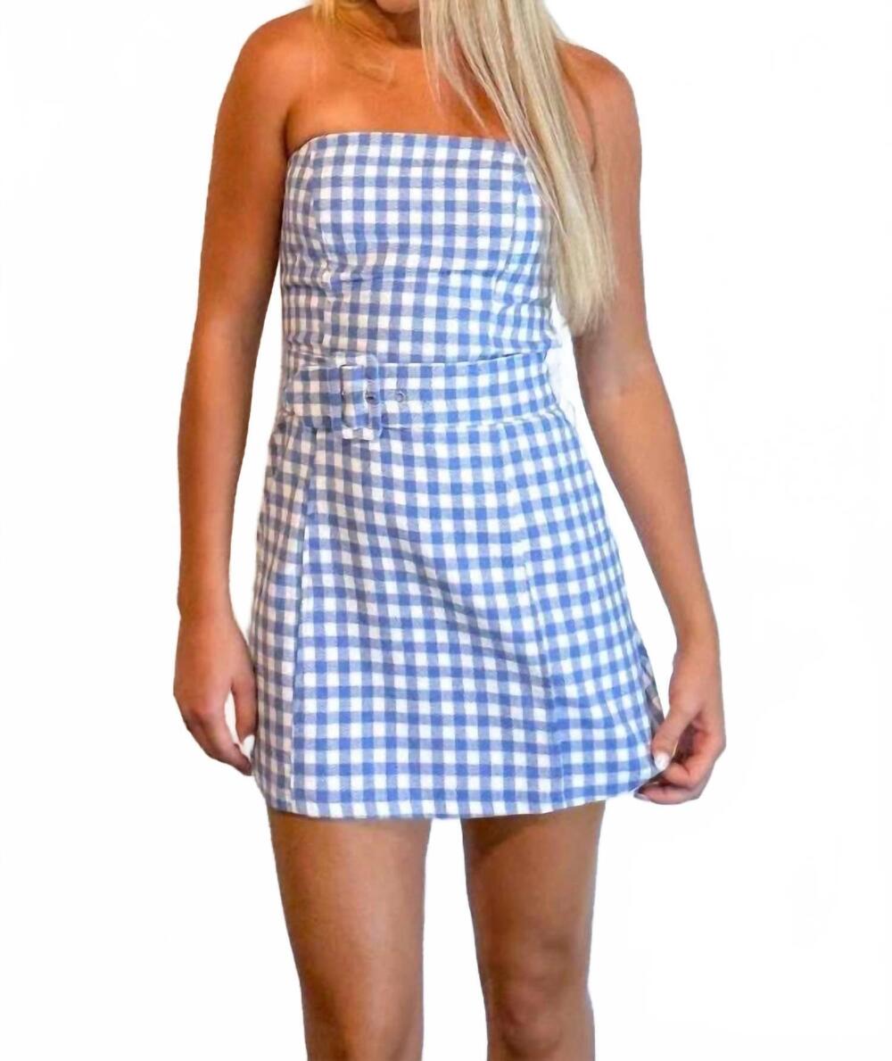 NEW ADELINE garden belle dress in blue